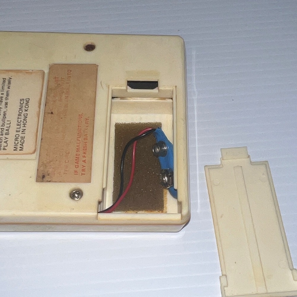 Vintage Micro Electronics Handheld Baseball Game Retro Electronic Toy Hong Kong - Picture 6 of 6
